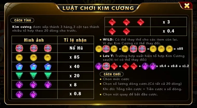 Nổ Hũ Kim Cương 98WIN: Săn Thưởng Khủng Với Vòng Quay May Mắn